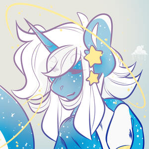 Pony Soft Shaded Halfbody Example